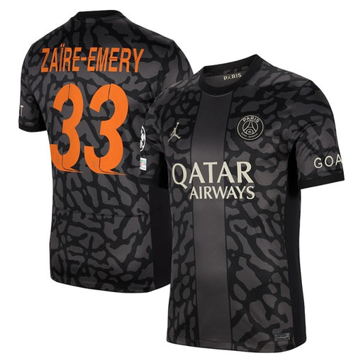 Warren Zaïre-Emery PSG Nike 2023/24 Third Jersey