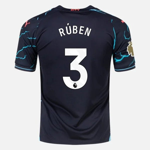 Rúben Dias Manchester City Puma 2023/24 Third Jersey