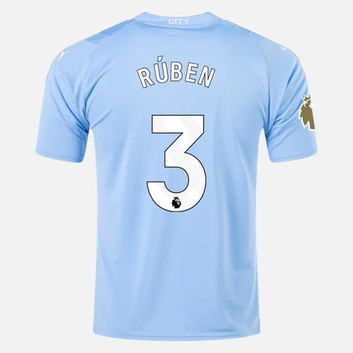 Rúben Dias Manchester City Puma 2023/24 Home Jersey