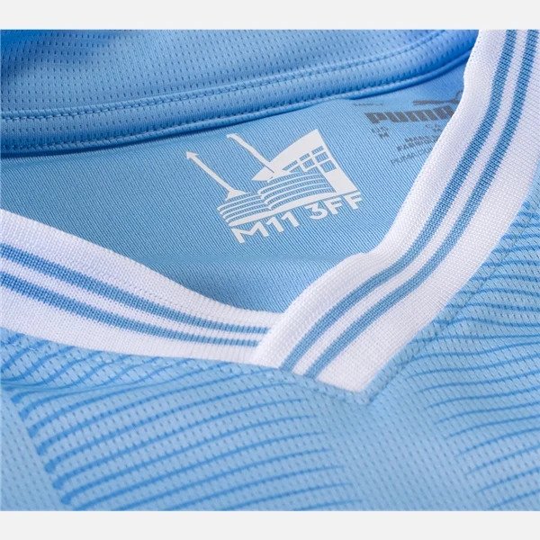 John Stones Manchester City Puma 2023/24 Long Sleeves Home Jersey