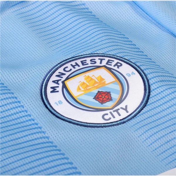 John Stones Manchester City Puma 2023/24 Long Sleeves Home Jersey