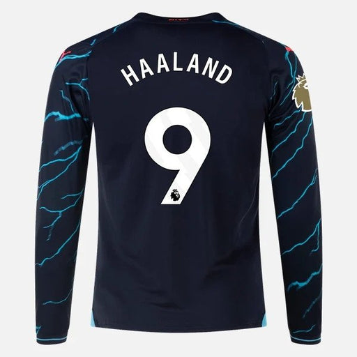 Erling Haaland Manchester City Puma 2023/24 Long Sleeves Third Jersey