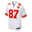 Travis Kelce Kansas City Chiefs Nike Game Jersey - White