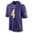 Zay Flowers Baltimore Ravens Nike Game Jersey - Purple