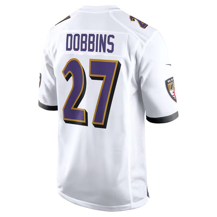 J.K. Dobbins Baltimore Ravens Nike Game Jersey - White