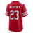 Christian McCaffrey San Francisco 49ers Nike Scarlet Game Jersey