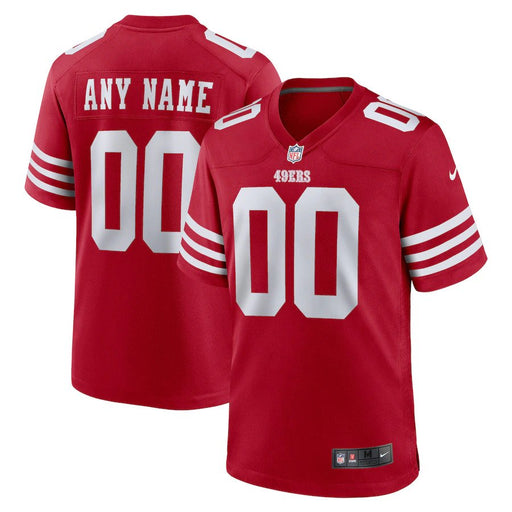 Youth White Nike San Francisco 49ers Custom Game Jersey