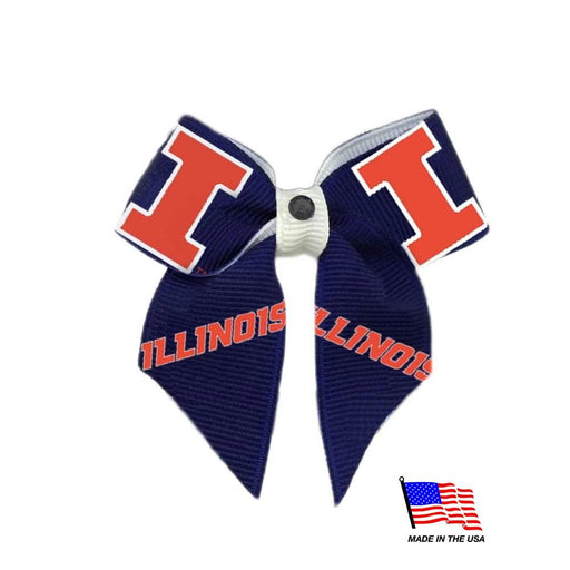 Illinois Fighting Illini Pet Hair Bow