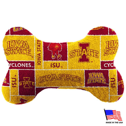 Iowa State Plush Bone Toy