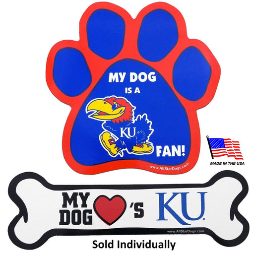 Kansas Jayhawks Car Magnets