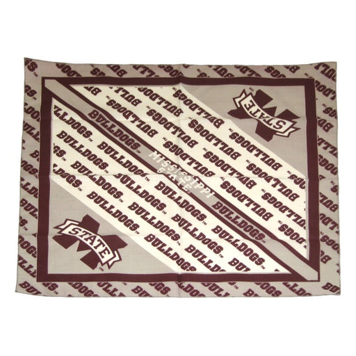 Mississippi State Bulldogs Square Bandana