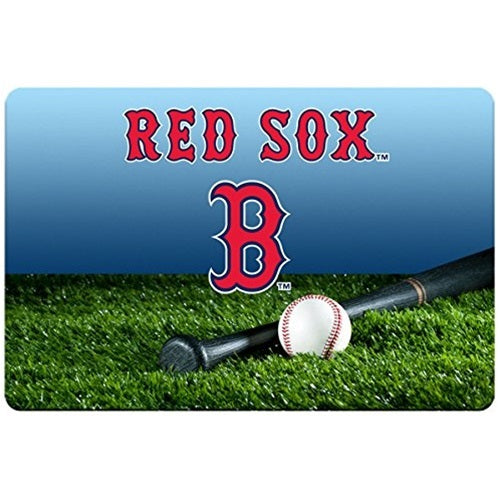 Gamewear Boston Red Sox Baseball Pet Bowl Mat, Large