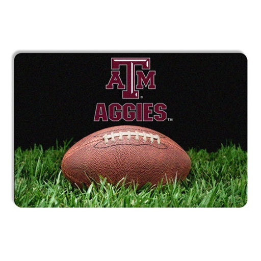 Texas A&M Aggies Classic Football Pet Bowl Mat