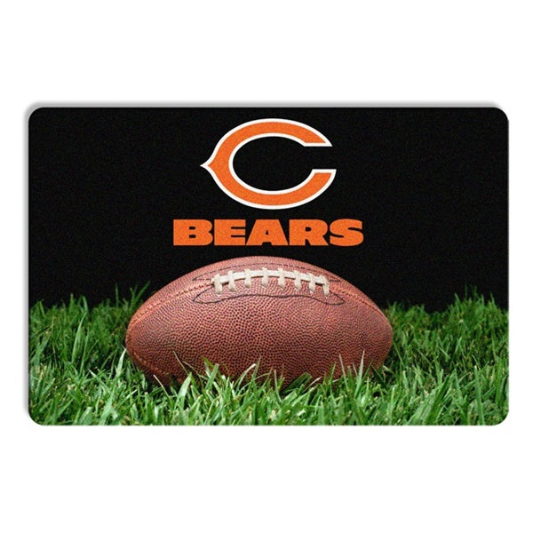 Chicago Bears Classic Football Pet Bowl Mat