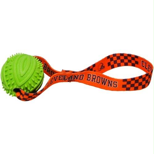 Cleveland Browns Rubber Ball Toss Toy