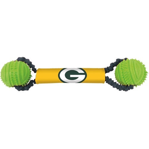 Green Bay Packers Double Bungee Tug-N-Toss Toy
