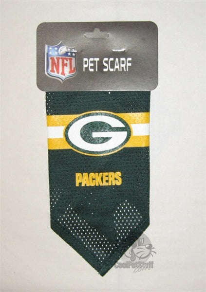 Green Bay Packers Mesh Dog Bandana