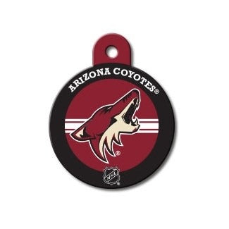 Arizona Coyotes Large Circle ID Tag