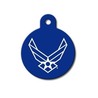 US Air Force Large Circle ID Tag