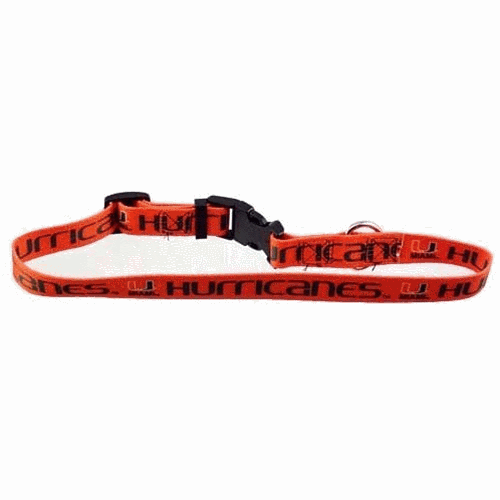 Miami Hurricanes Dog Collar