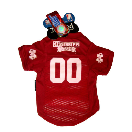 Mississippi State Bulldogs Pet Mesh Jersey - MD