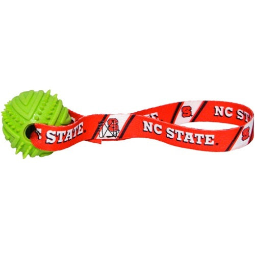NC State Wolfpack Rubber Ball Toss Toy