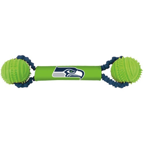 Seattle Seahawks Double Bungee Tug-N-Toss Toy