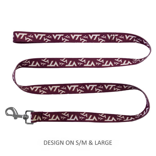 Virginia Tech Hokies Pet Nylon Leash - Large