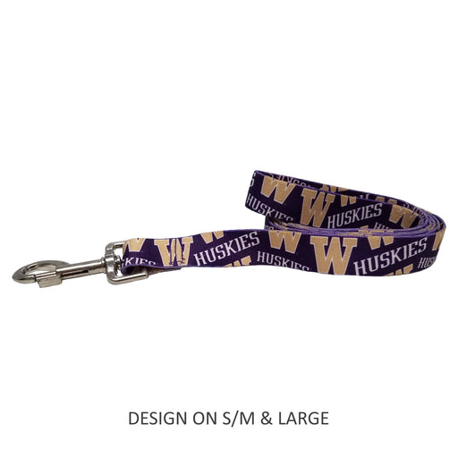 Washington Huskies Pet Nylon Leash - Large