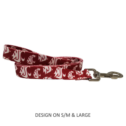 Washington State Cougars Pet Nylon Leash - Large