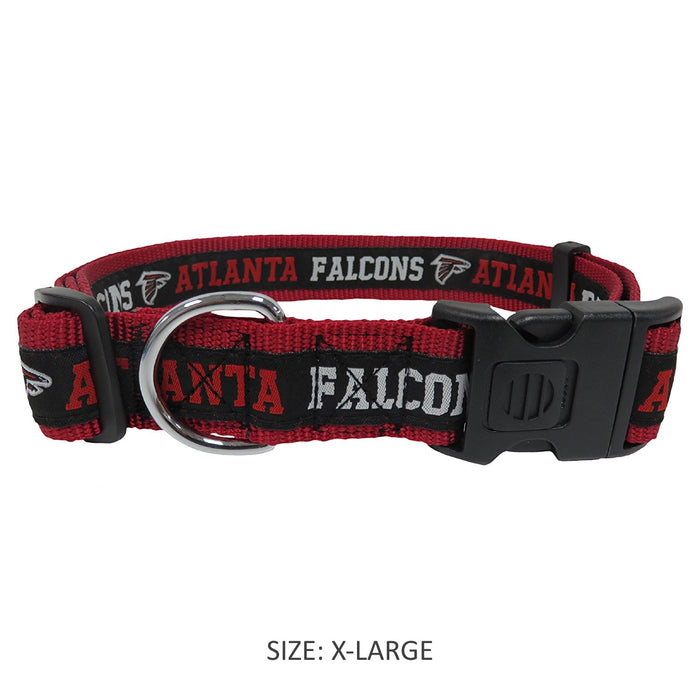 Atlanta Falcons Pet Collar by Pets First - XL
