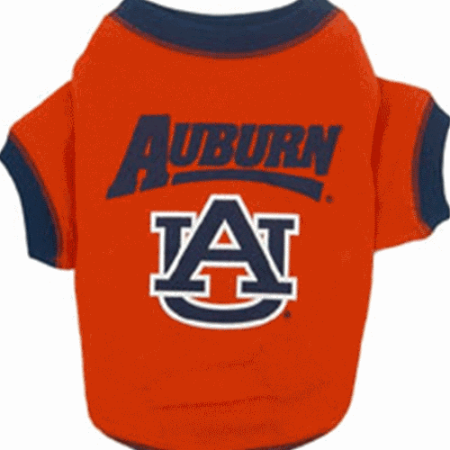 Auburn Dog Tee Shirt