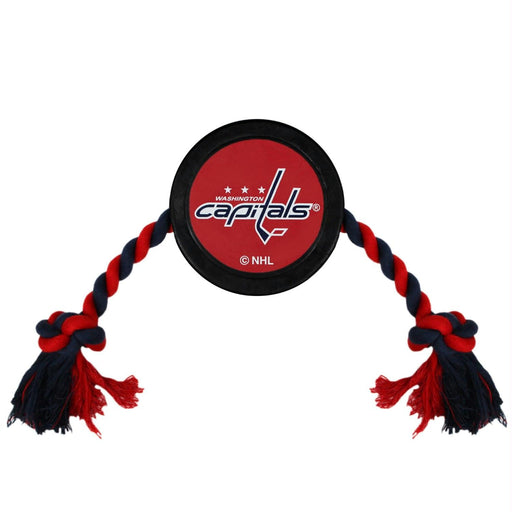 Washington Capitals Pet Hockey Puck Rope Toy