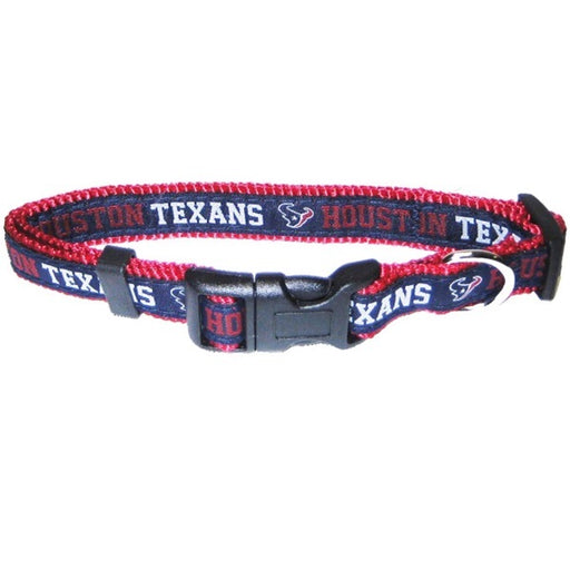 Houston Texans Pet Collar by Pets First - XL