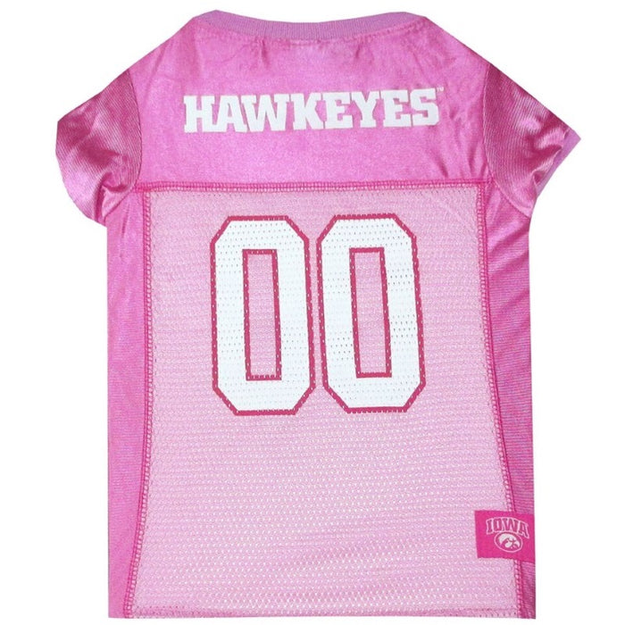 Iowa Hawkeyes Pink Pet Jersey