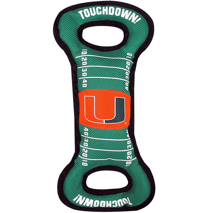 Miami Hurricanes Field Pull Pet Toy