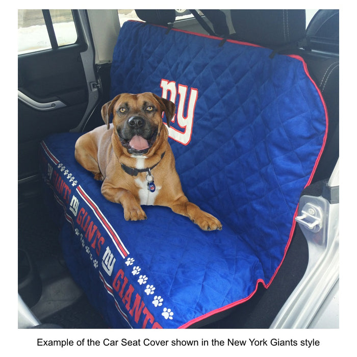 New England Patriots Pet Car Seat Cover