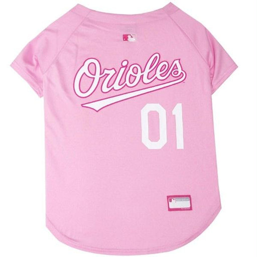 Baltimore Orioles Pink Pet Jersey