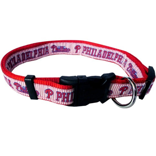 Philadelphia Phillies Pet Collar by Pets First - XL