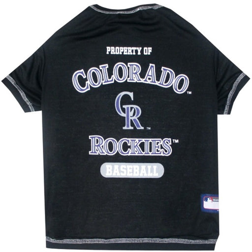 Colorado Rockies Pet T-shirt - XL