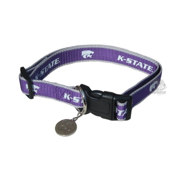 Kansas State Reflective Pet Collar