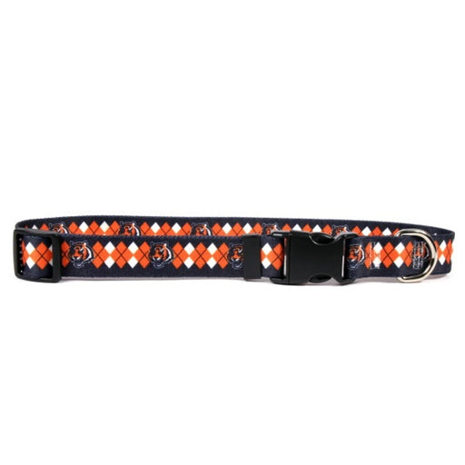 Cincinnati Bengals Satin Dog Collar, Small