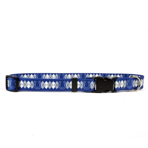 Indianapolis Colts Argyle Nylon Collar