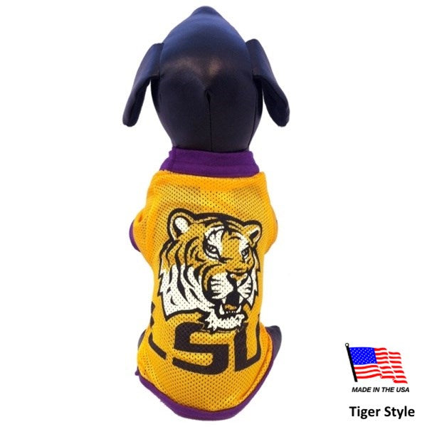LSU Tigers Athletic Mesh Pet Jersey