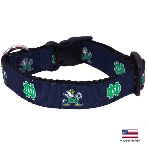 Notre Dame Leprechaun Irish Pet Collar