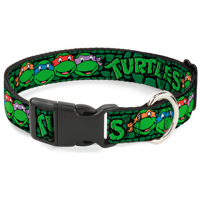 Buckle-Down TMNT Group Faces Pet Collar