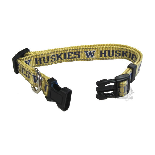 Washington Huskies Pet Reflective Nylon Collar