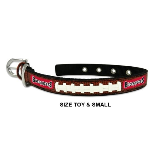 Tampa Bay Buccaneers Classic Leather Football Collar