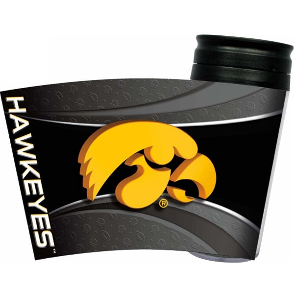 Iowa Hawkeyes Acrylic Tumbler w- Lid