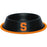 Syracuse Orange Gloss Black Pet Bowl